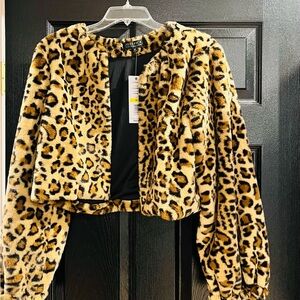 Joseph A Leopard Print Jacket